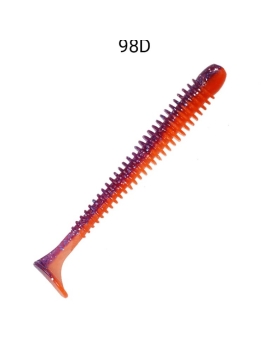 Guminukai Crazy Fish Vibro Worm 3.4" 85mm