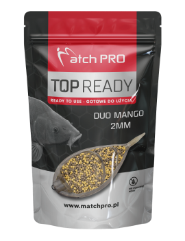 Paruoštos Peletės Match Pro Top Ready 2mm 700g - Duo Mango
