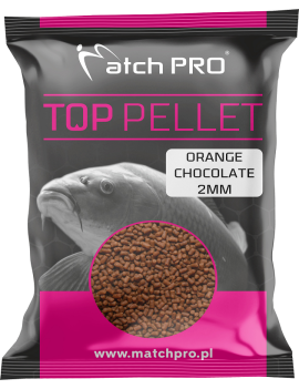 Peletės Match Pro Top Pellet 2mm 700g - Orange/Chocolate