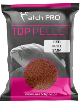 Peletės Match Pro Top Pellet 2mm 700g - Red Krill