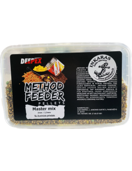 Peletės Deepex Method Feeder 2-2.3mm 400g - Master Mix