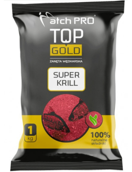 Jaukas Match Pro Top Gold 1kg - Super Krill