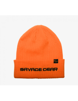 Kepurė Savage Gear Fold-Up Beanie One Size Sun Orange